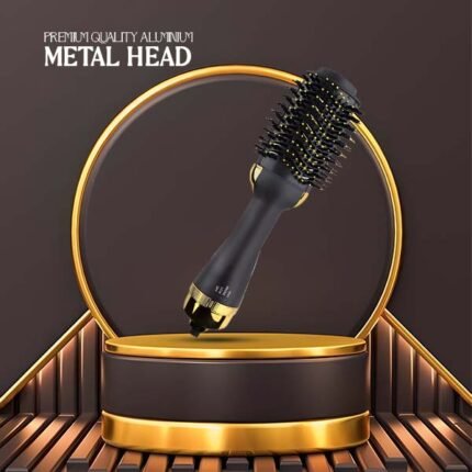 One step 4in 1 hair dryer and styler premium quality Aluminium Metal Head